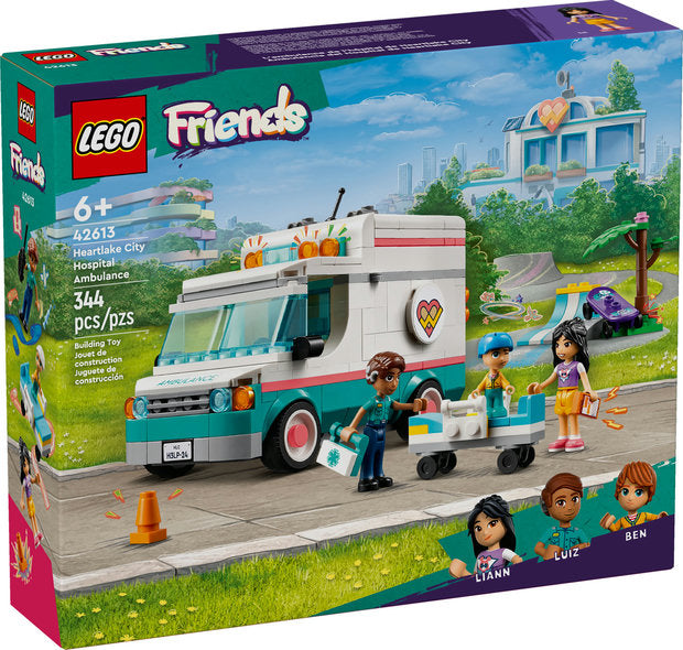 LEGO 42613 Heartlake City Hospital Ambulance