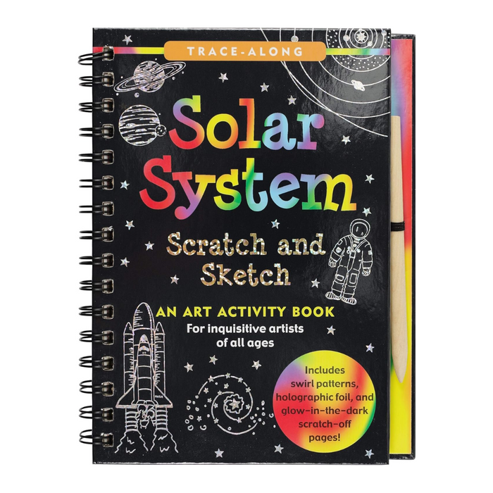 Solar System Scratch and Sketch