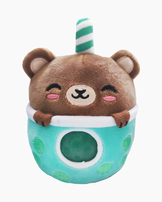 PBJ Bubble Tea Bear Squishy Toy