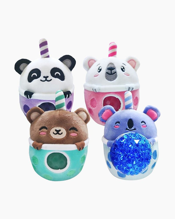 PBJ Bubble Tea Bear Squishy Toy