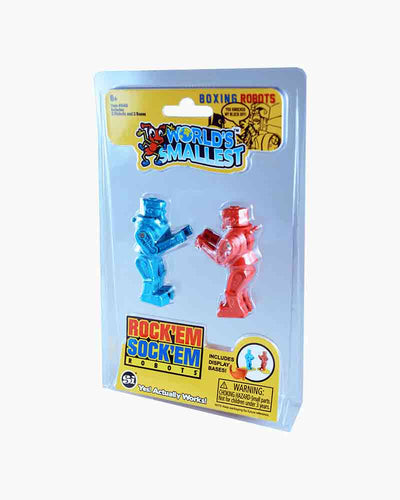 World's Smallest Rock'Em Sock'Em Robots