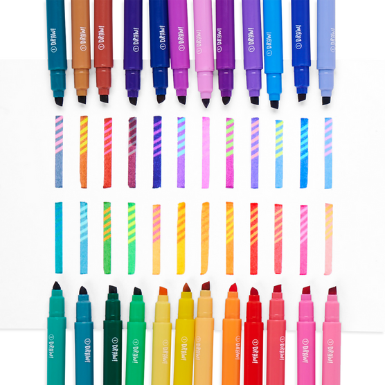 Switch-Eroo Color Changing Markers - Set of 24