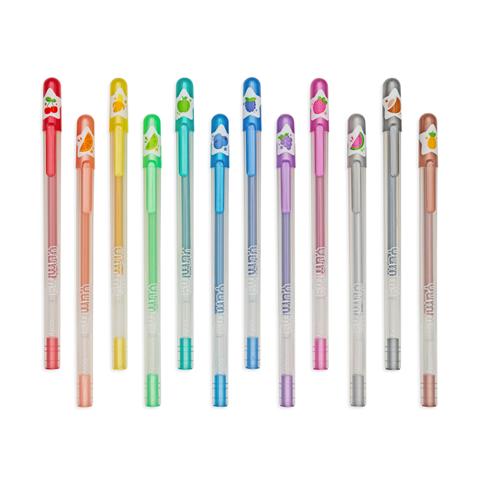 Yummy Glitter Gel Scented Pens