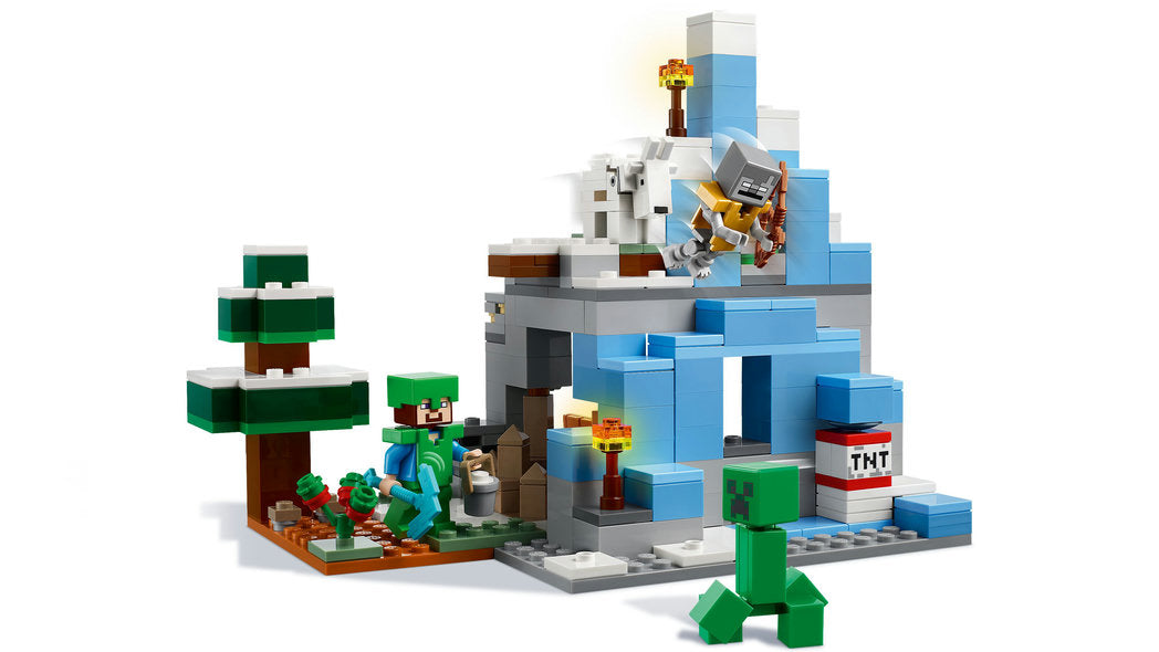 LEGO 21243  The Frozen Peaks V39  Minecraft
