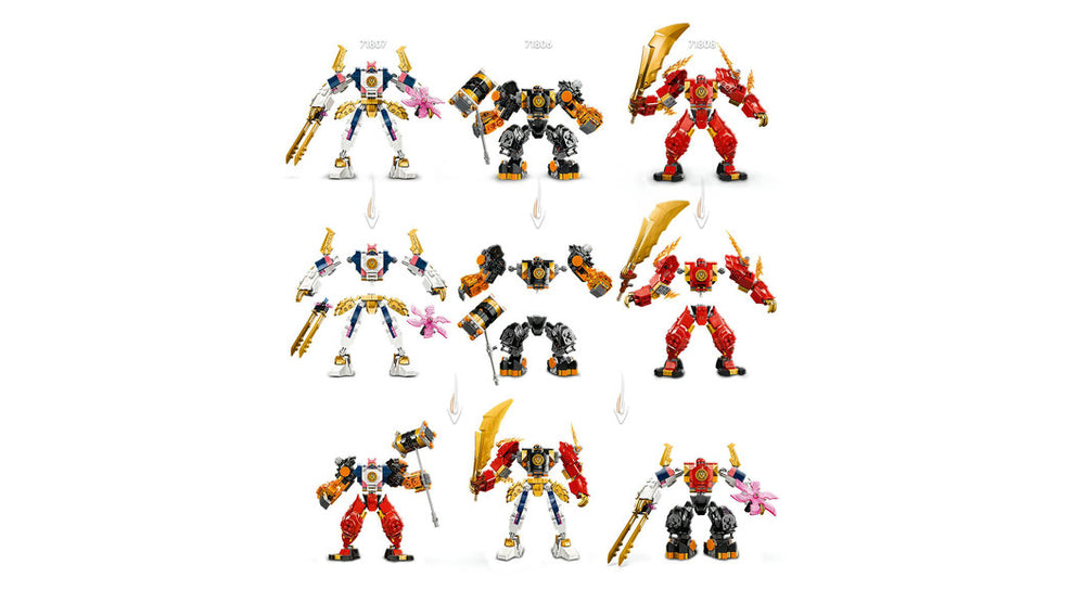 LEGO 71807 Sora's Elemental Tech Mech