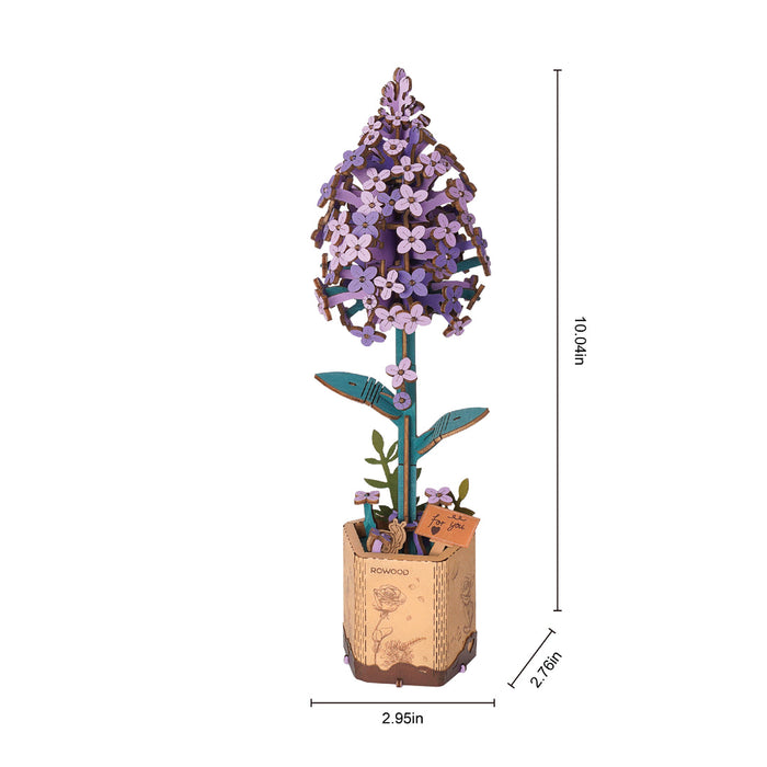 DIY Lilac Miniature Bloom Craft Kit