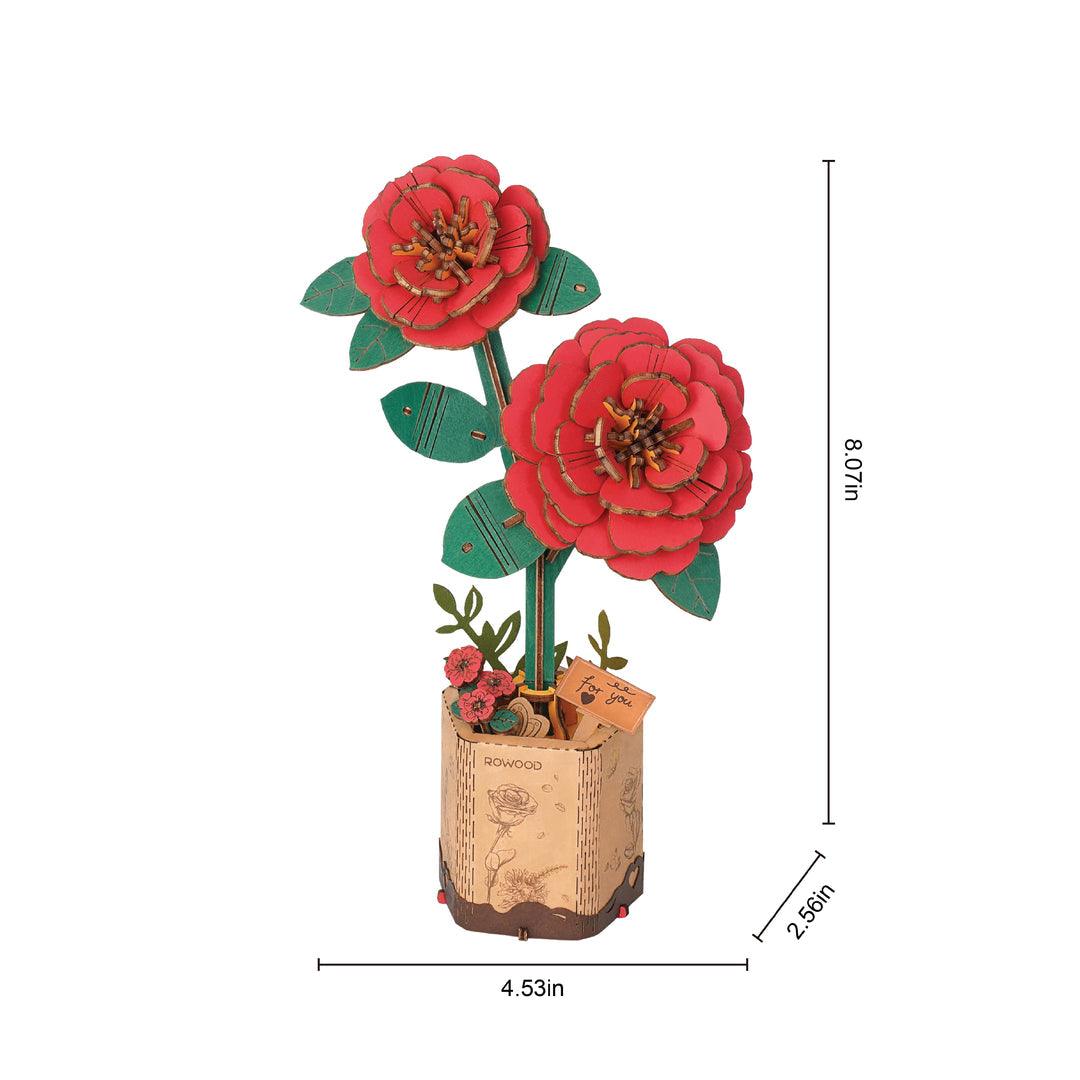 DIY Camelia Miniature Bloom Craft Kit