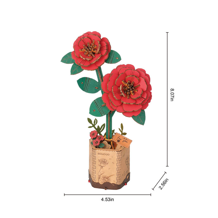 DIY Camelia Miniature Bloom Craft Kit