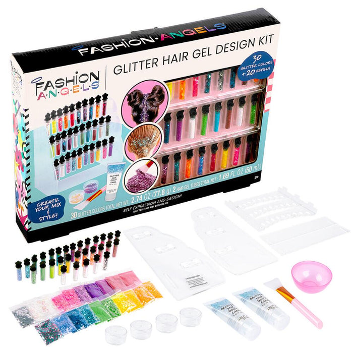 Fashion Angels Glitter Hair Gel Superset
