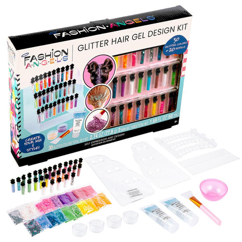 Fashion Angels Glitter Hair Gel Superset