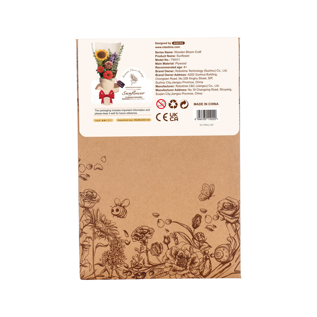 DIY Sunflower Miniature Bloom Craft Kit