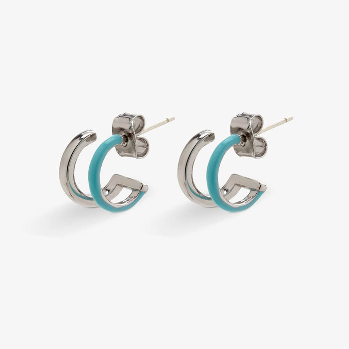 Double Hoop Huggie Earrings PuraVida