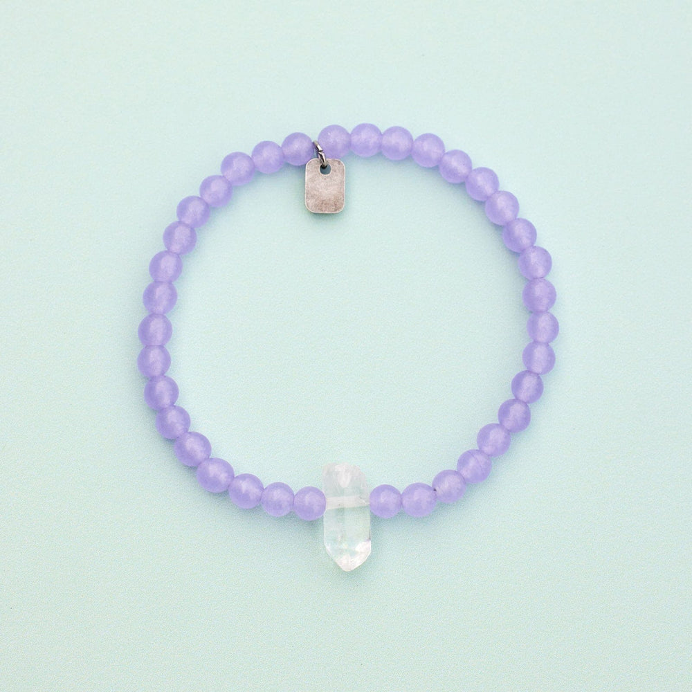 Amethyst Intention Stretch Bracelet