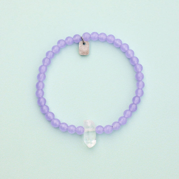 Amethyst Intention Stretch Bracelet
