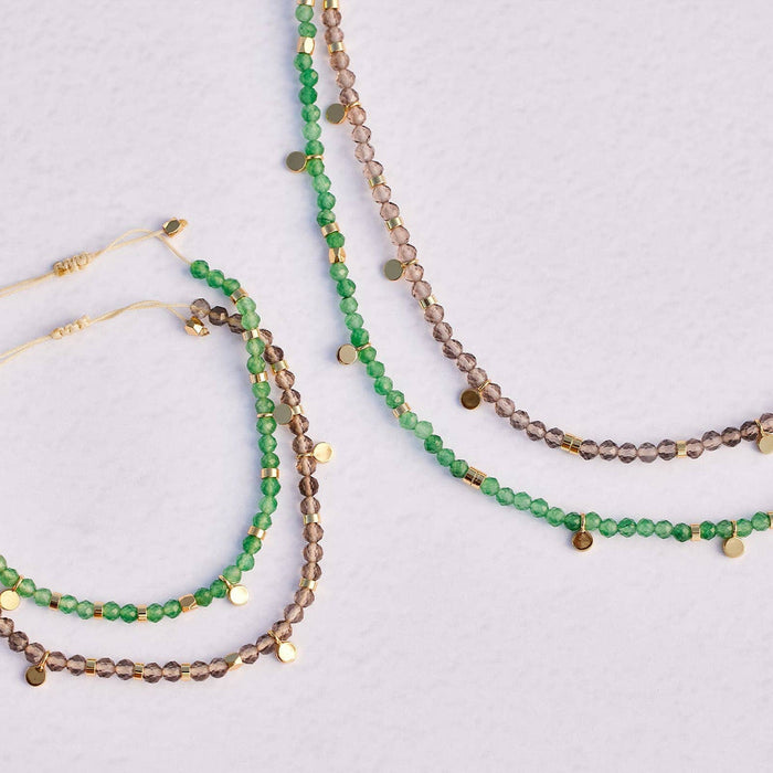 Jade Beaded Choker Necklace PuraVida