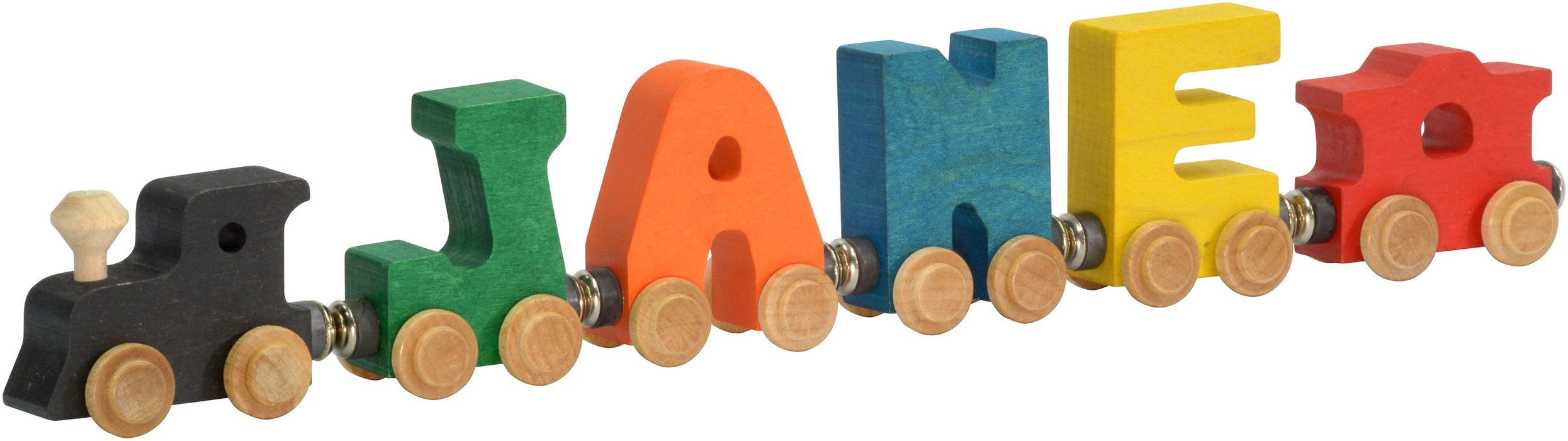 Colorful Train Letters