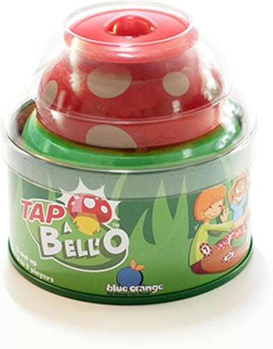 Tap a Bell’O Games, Fast Matching Card Party Game for Children with Mushroom Bell for Ages 5 & Up