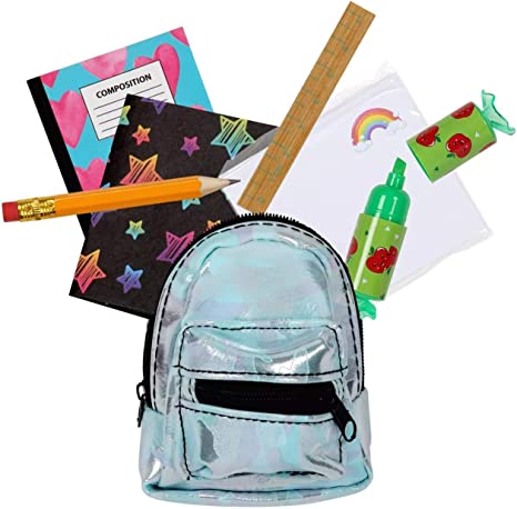 Micro Backpack with 6 Stationary Surprises
