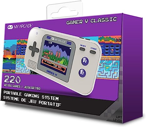 My Arcade Gamer V Classic 220-in-1 Handheld Video Game