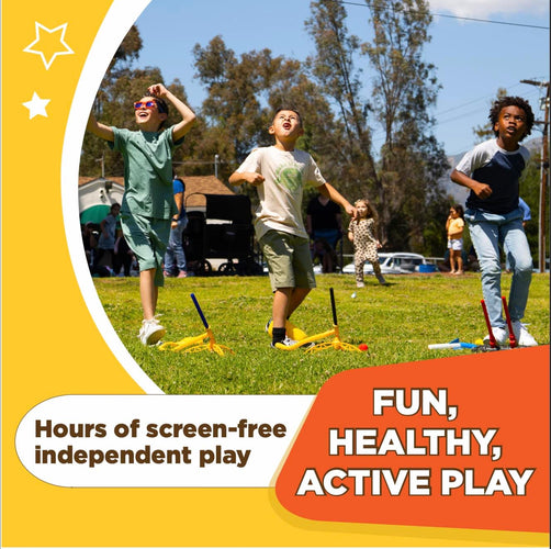 Stomp Rocket Stomp and Catch Rocket Launcher Game