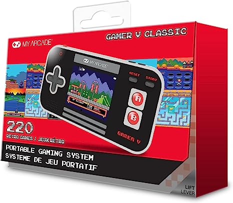 My Arcade Gamer V Classic 220-in-1 Handheld Video Game