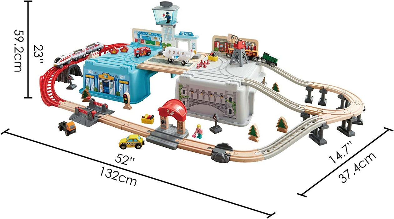 Hape Super Cityscape Transport Bucket Set