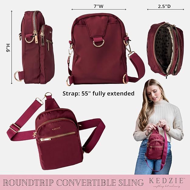 Kedzie Convertible Sling Bag