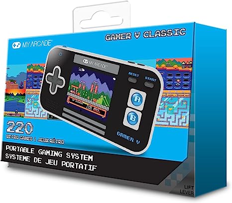 My Arcade Gamer V Classic 220-in-1 Handheld Video Game