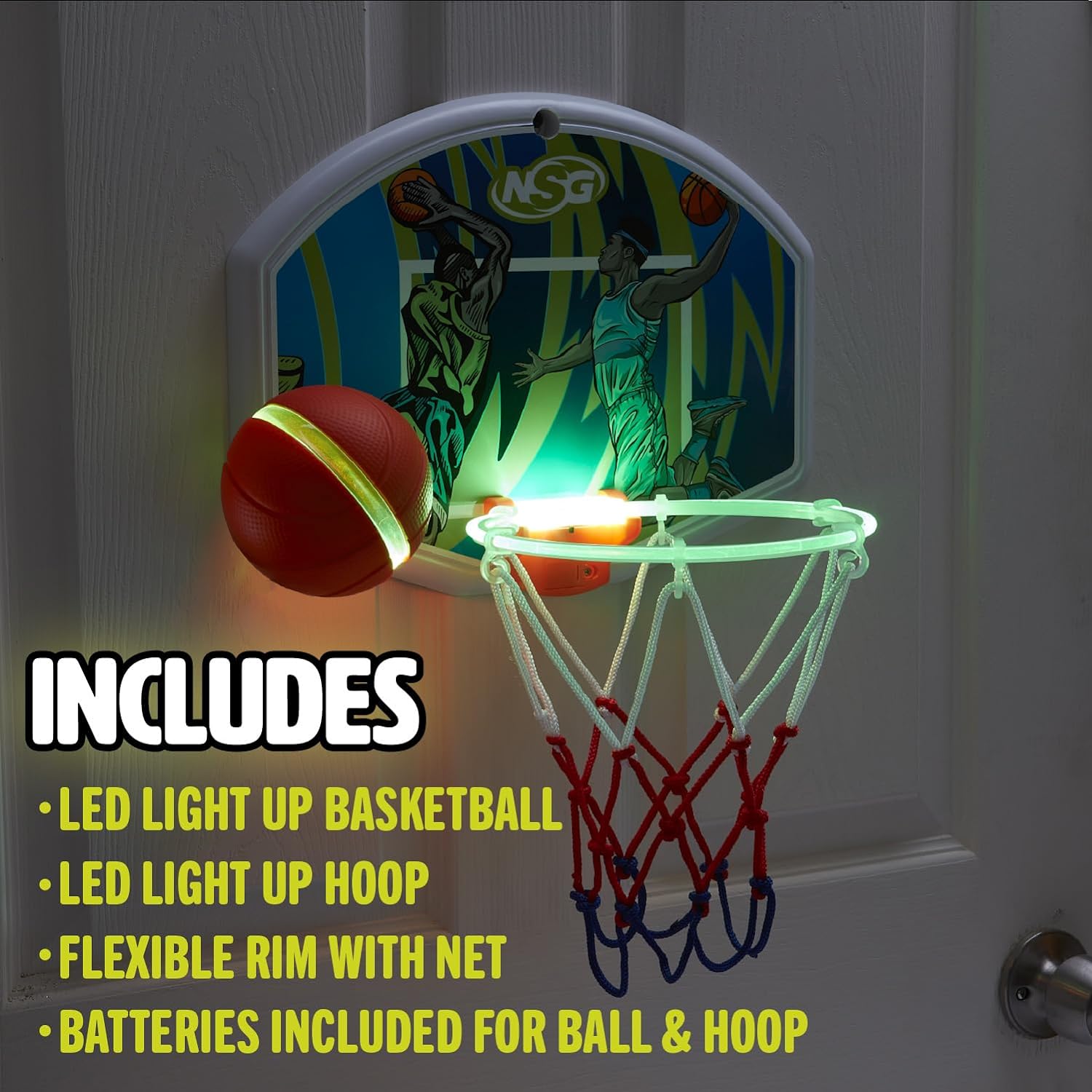 LED Light Up Basketball Set