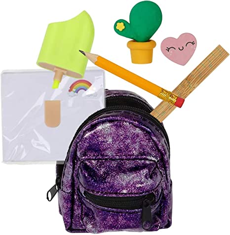 Micro Backpack with 6 Stationary Surprises