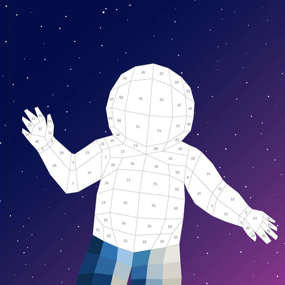 Paint By Sticker Kids Outer Space