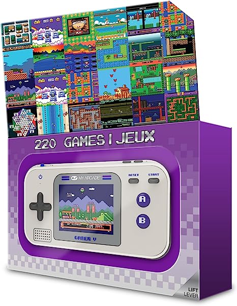 My Arcade Gamer V Classic 220-in-1 Handheld Video Game