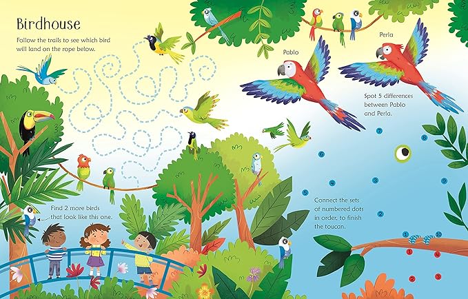Wipe Clean Zoo Activity Book