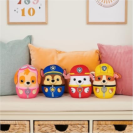 Paw Patrol Rubble Squish Plush