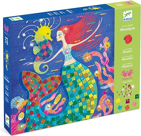 The Mermaid's Song Sticker and Jewel Mosaic Craft Kit