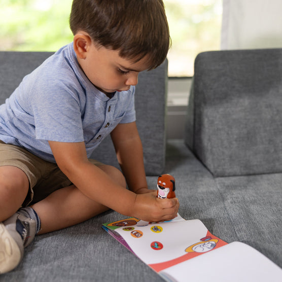 Dog Sticker Wow Activity Pad and Sticker Stamper