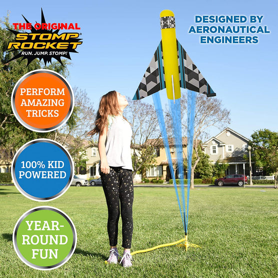Stunt Plane Stomp Rocket