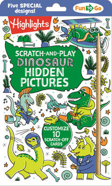 Highlights Scratch-and-Play Dinosaurs Hidden Picture