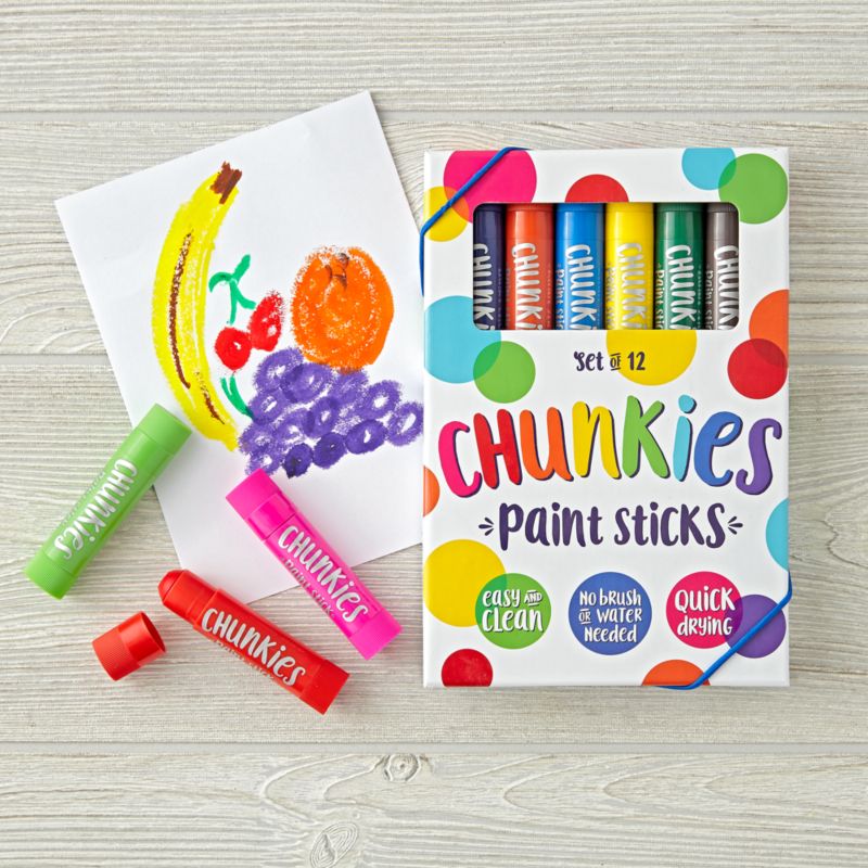 Chunkies Paint Sticks 12 pc