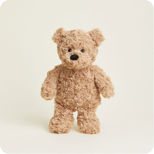 Brown Curly Bear Warmie