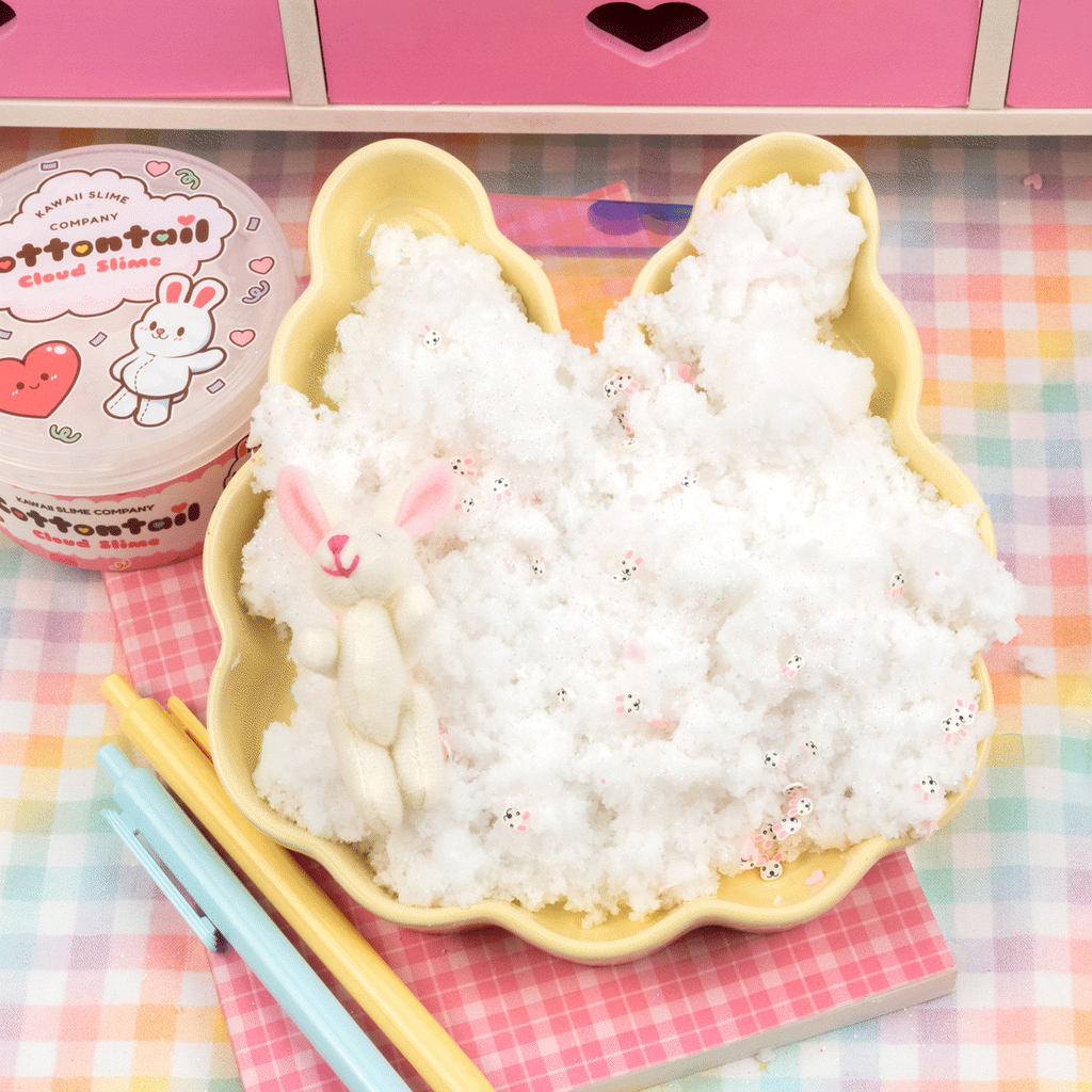 Cottontail Cloud Kawaii Slime