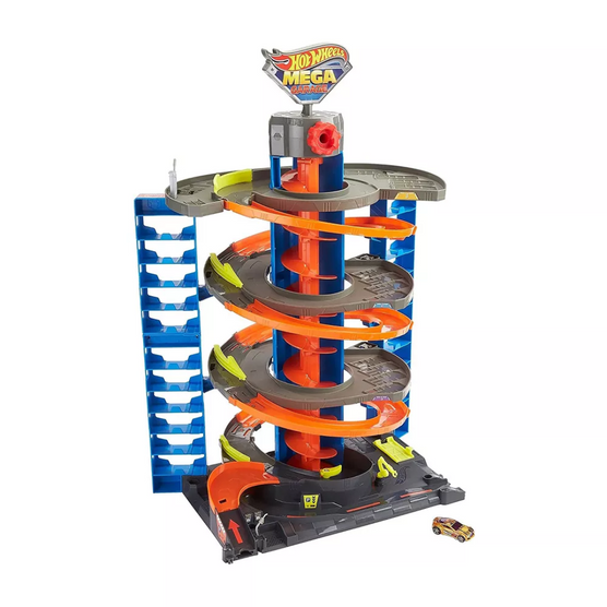 Hot Wheels City Mega Garage Playset and Track