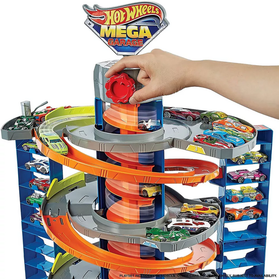 Hot Wheels City Mega Garage Playset and Track