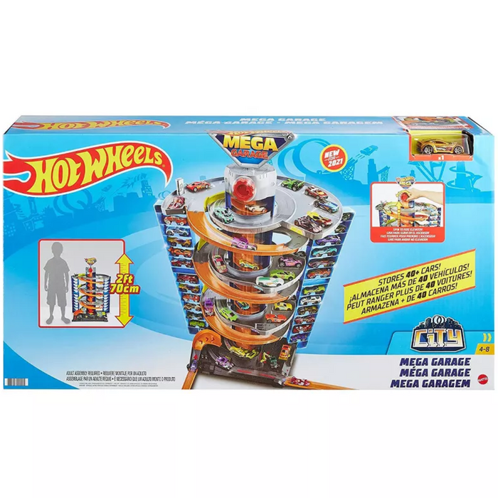 Hot Wheels City Mega Garage Playset and Track