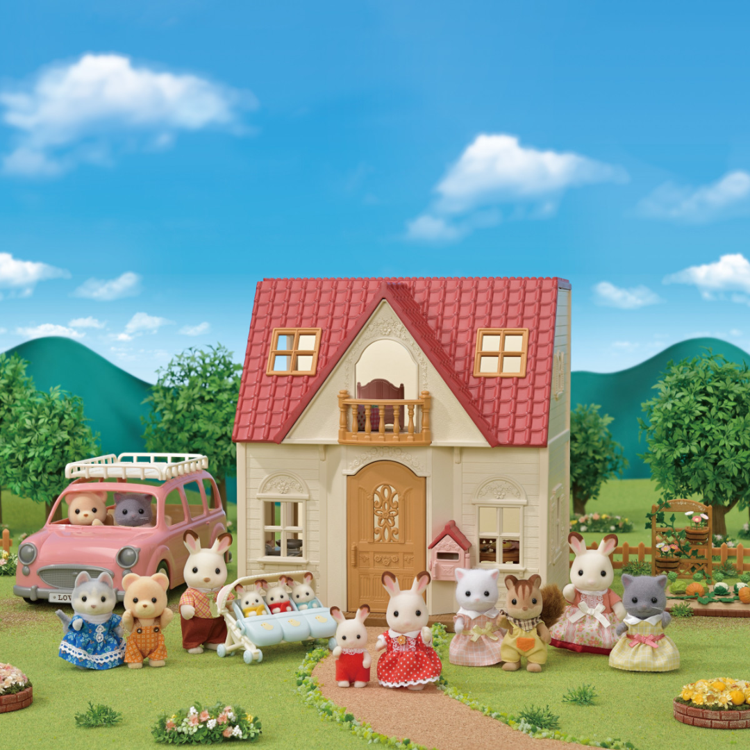 Red Roof Cozy Cottage Starter Home
