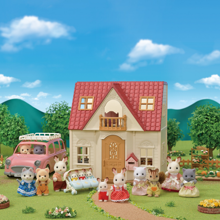 Red Roof Cozy Cottage Starter Home