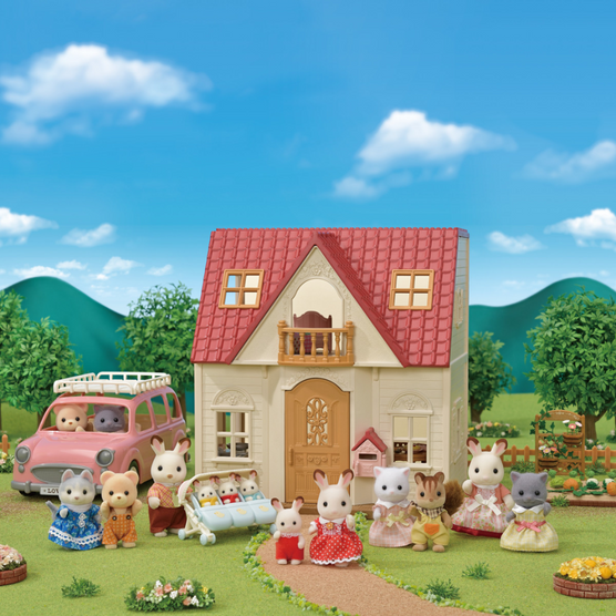 Red Roof Cozy Cottage Starter Home