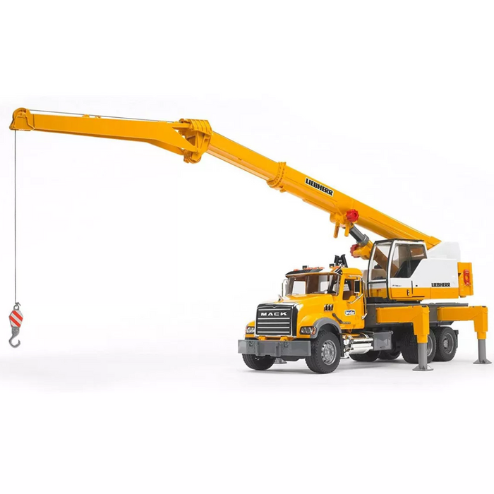 Bruder MACK Granite Liebherr Crane Truck
