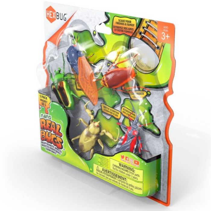 HEXBUG Real Bugs Nanos 5 Pack