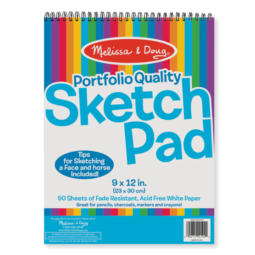 Spiral-Bound Sketch Pad